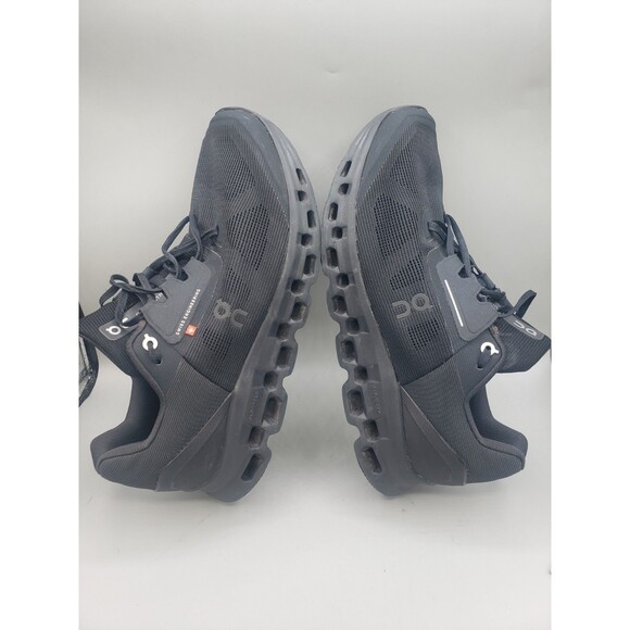 On Cloud Cloudstratus Black Shoes Mens Size 10 CloudTech Running - Picture 10 of 14